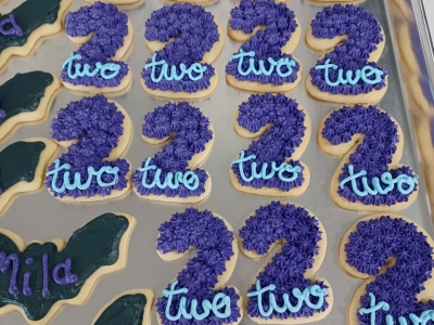 Bat Birthday Cookies 01